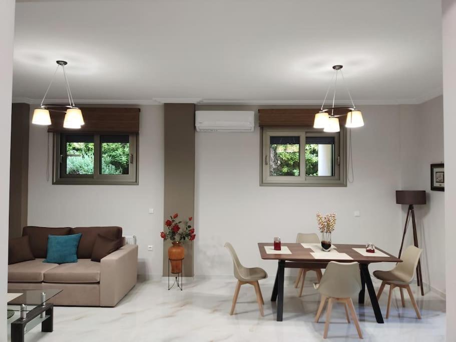 Ebony And Ivory Suites Drosia  Exterior photo